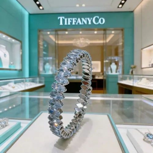 티파니앤코 마퀴즈 컷 탄성 팔찌