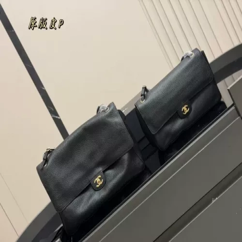 샤넬 맥시 공항 스타일 숄더백