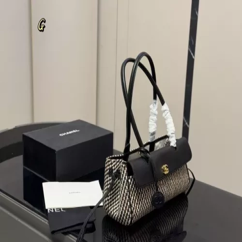 샤넬 빈티지 세르프 빅 바게트백