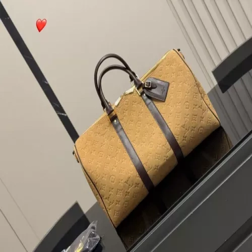 루이비통 스웨이드 대형 여행용 보스턴백