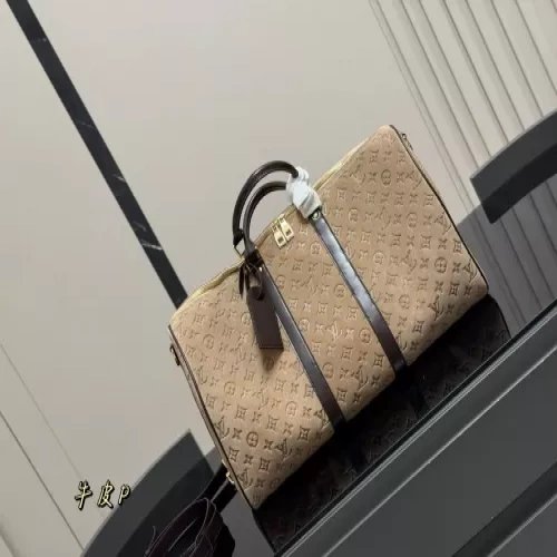 루이비통 스웨이드 대형 여행용 보스턴백