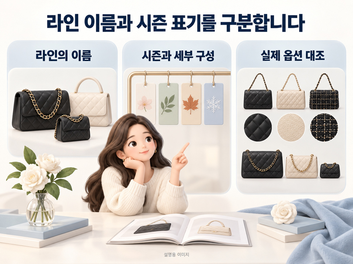 라인 이름과 시즌 표기를 구분합니다의 핵심 내용을 보여주는 설명용 이미지