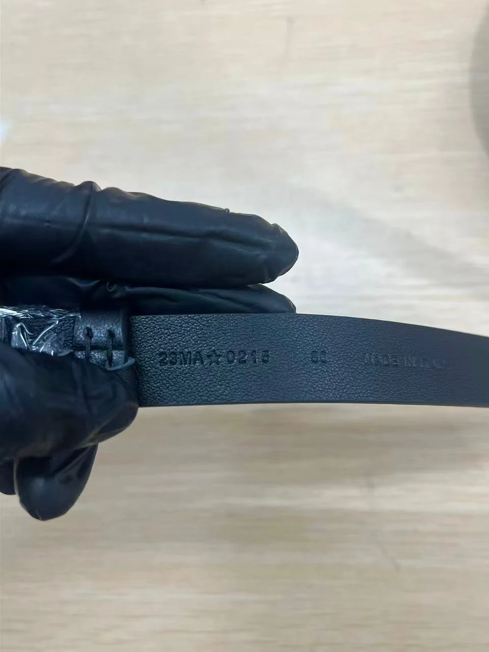 디올 몽테인 스타 CD 버클 2.0cm 가죽 벨트 출고 전 검수사진 7