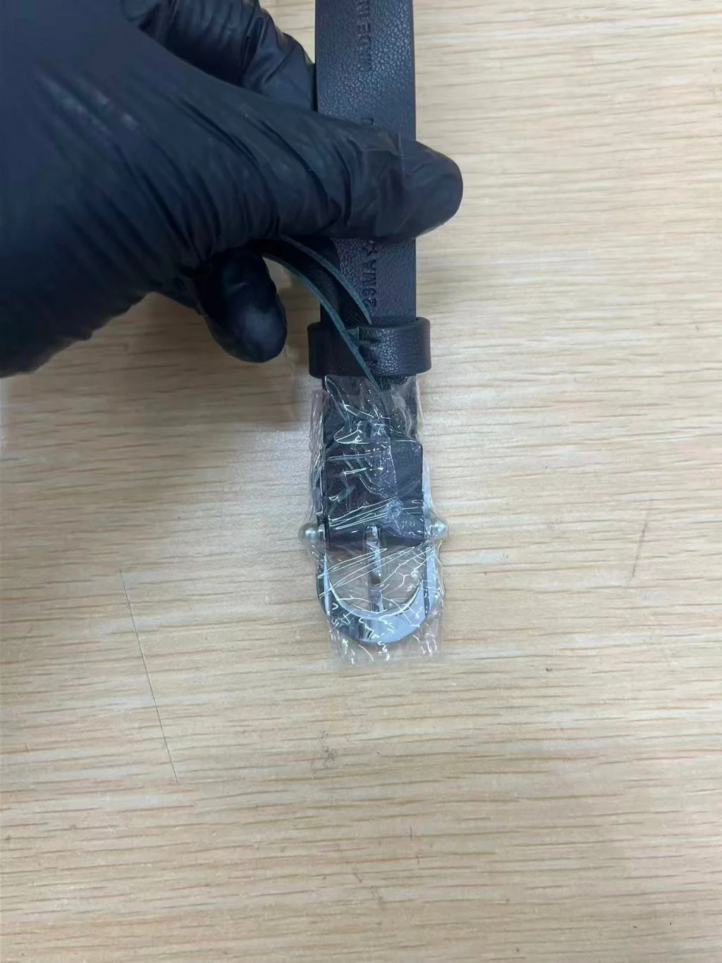디올 몽테인 스타 CD 버클 2.0cm 가죽 벨트 출고 전 검수사진 5