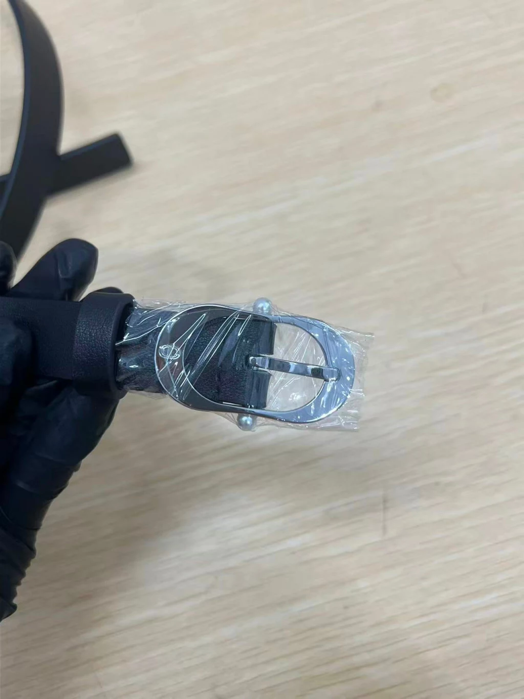 디올 몽테인 스타 CD 버클 2.0cm 가죽 벨트 출고 전 검수사진 6