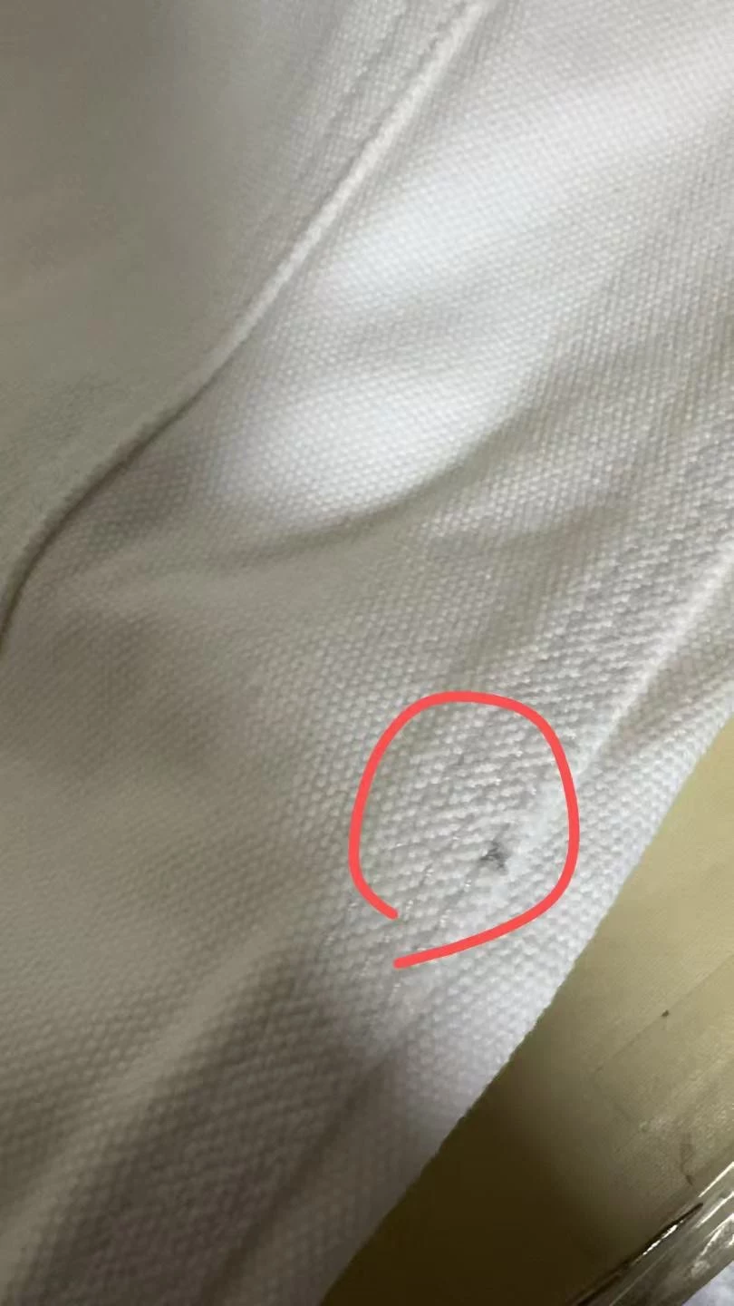 프라다 삼각 가죽 로고 워싱 카고 팬츠 출고 전 검수사진 12