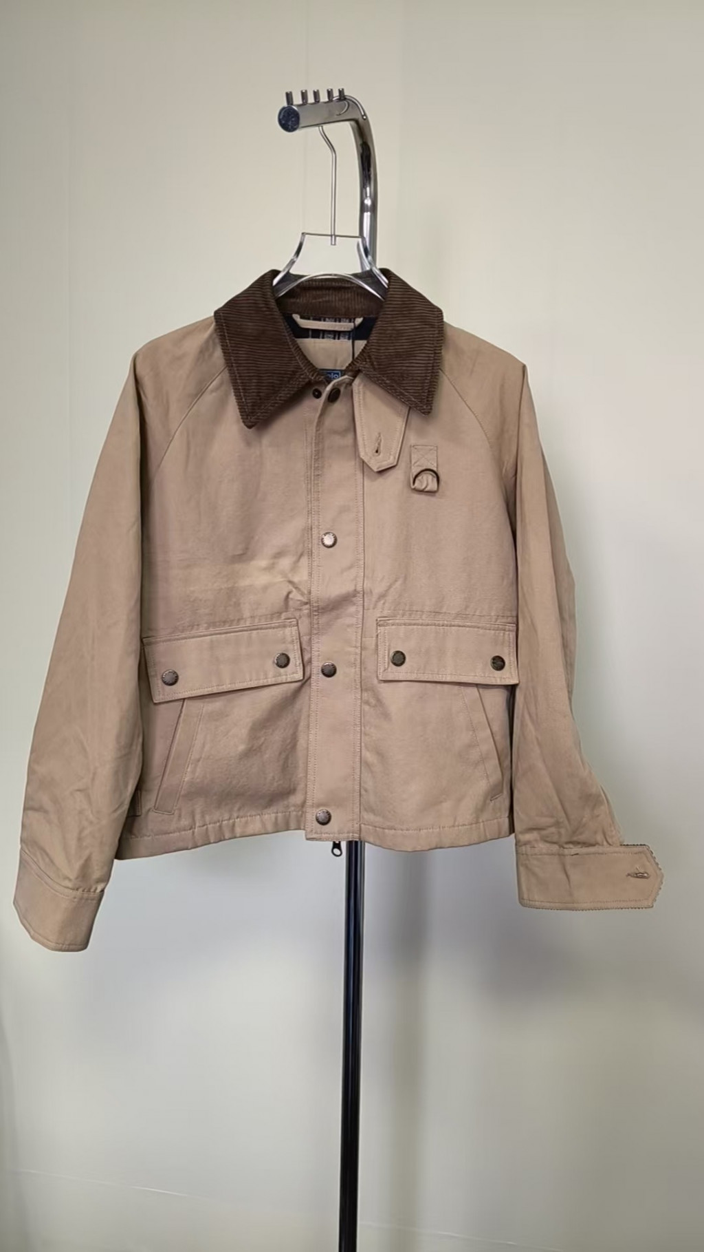 랄프로렌 FW25 공장풍 단색 싱글버튼 숏 재킷 출고 전 검수사진 10