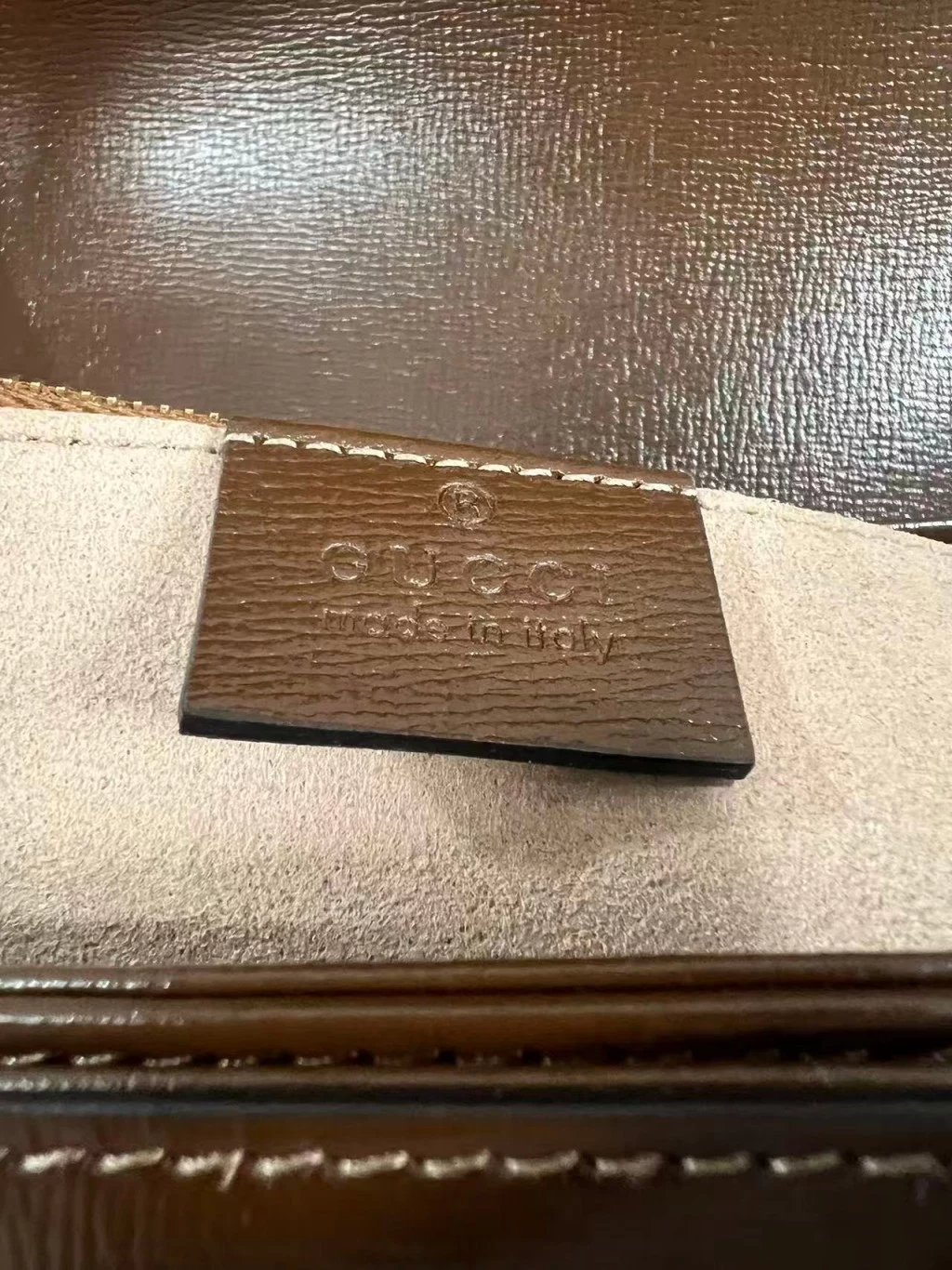 구찌 홀스빗 1955 GG 캔버스 새들 숄더백 출고 전 검수사진 13
