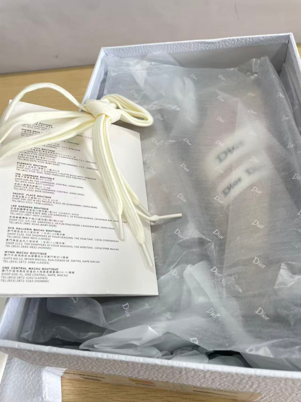 디올 자수 캐주얼 운동화 출고 전 검수사진 6