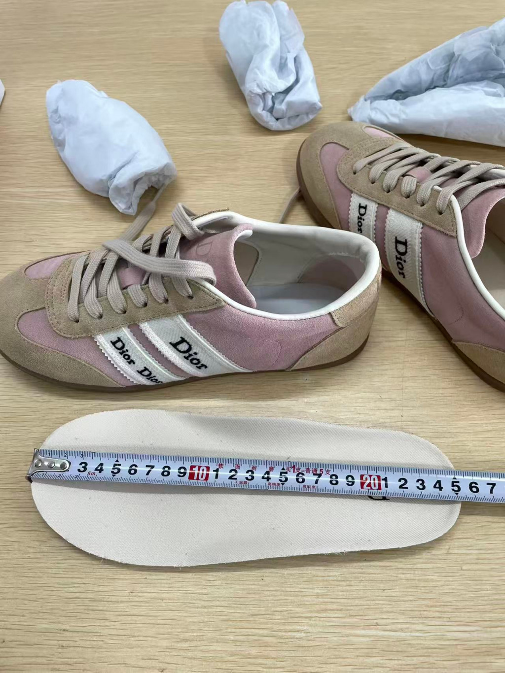디올 자수 캐주얼 운동화 출고 전 검수사진 19