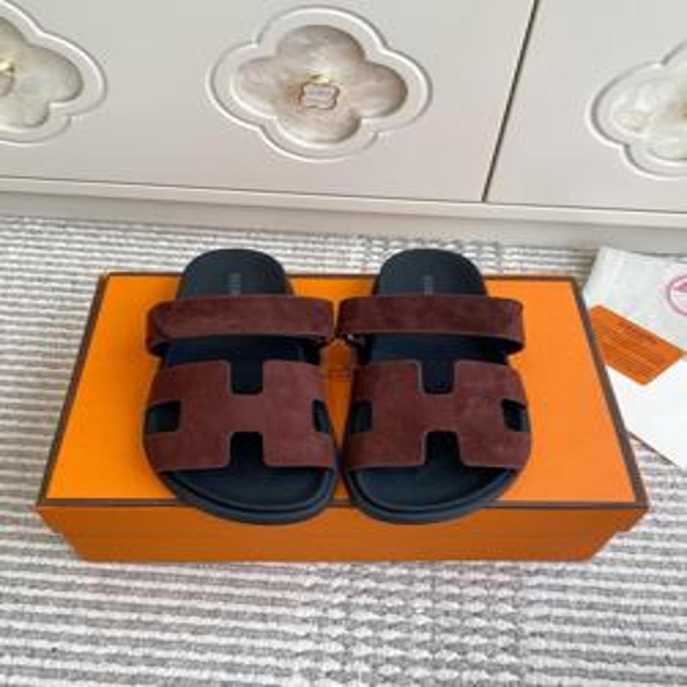 에르메스 치프레 벨크로 슬리퍼