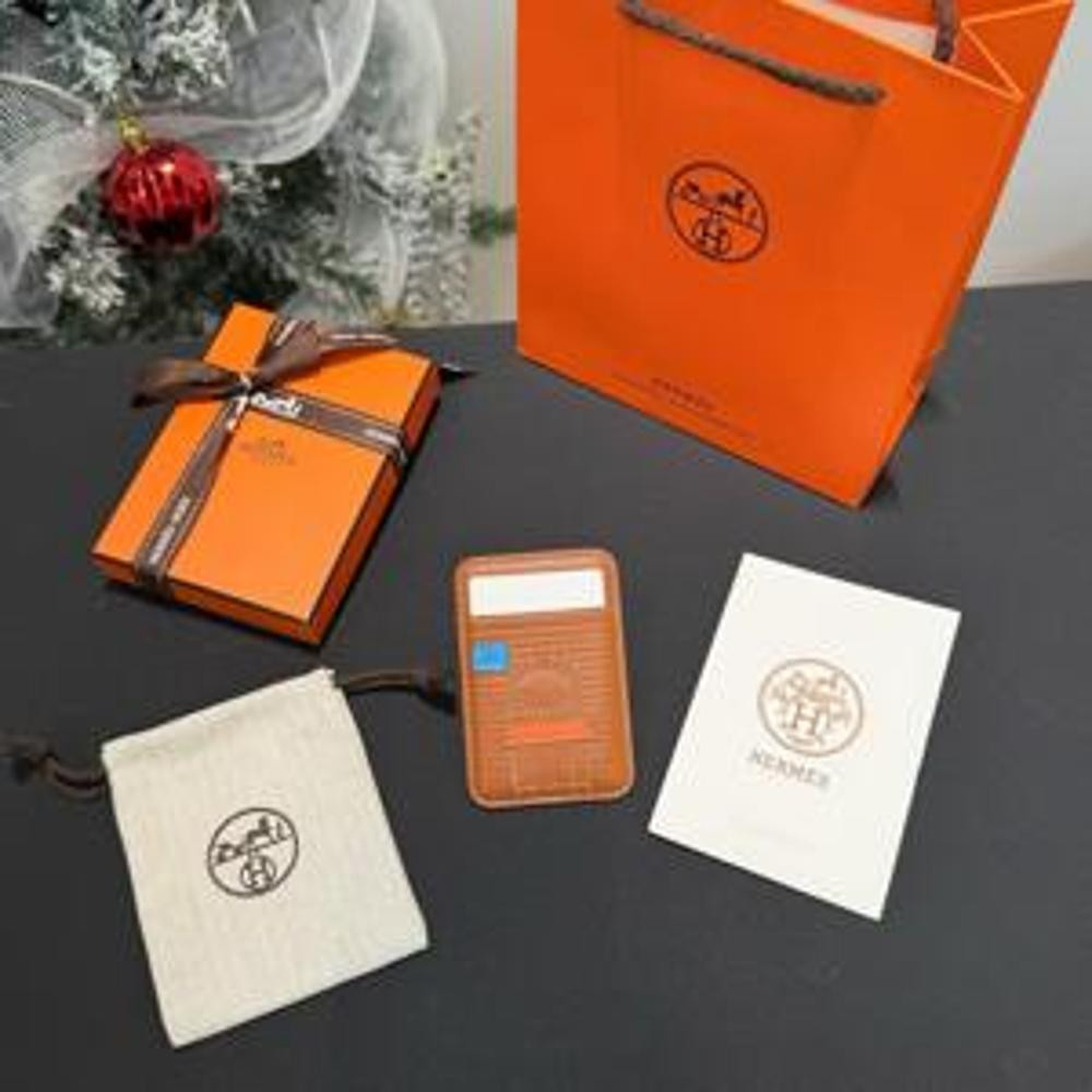 에르메스 푸바오 맥세이프 마그네틱 카드 지갑