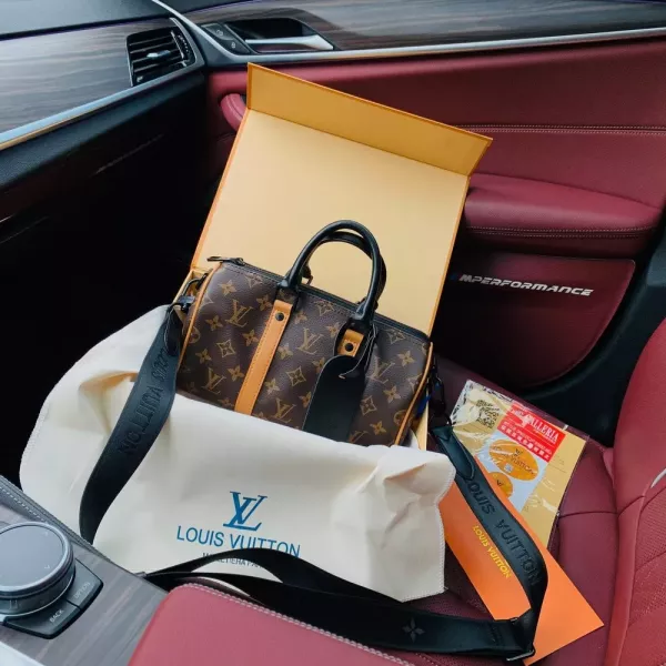 루이비통 모노그램 쿠션 핸드 캐리 스트랩백