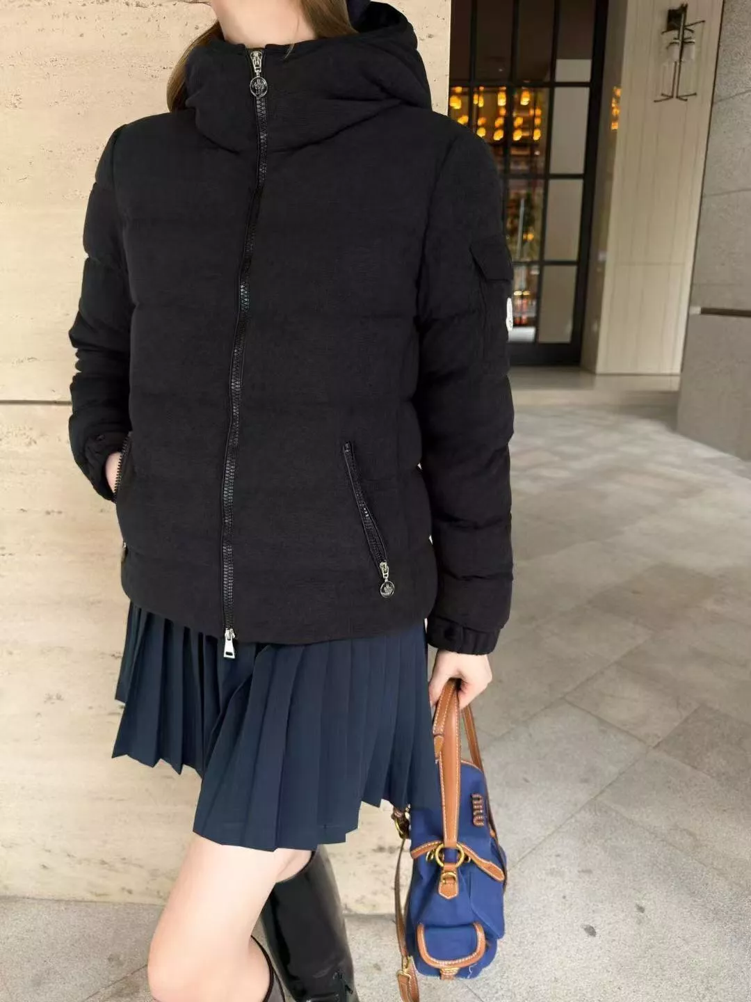 몽클레어 후드 퀼팅 패딩 재킷 상세 이미지 34