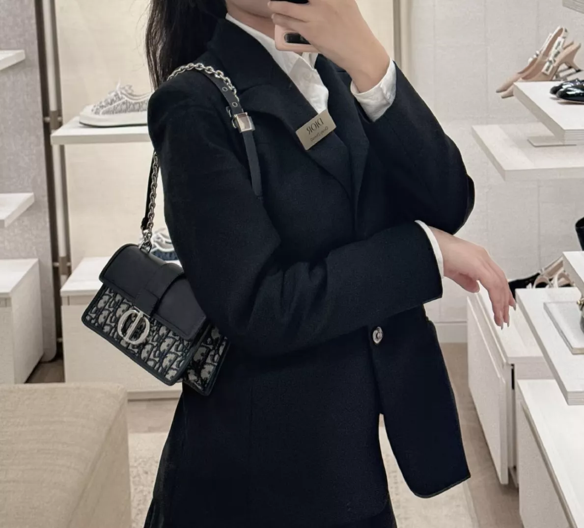디올 체인 몽테인 플랩 미니 상세 이미지 1