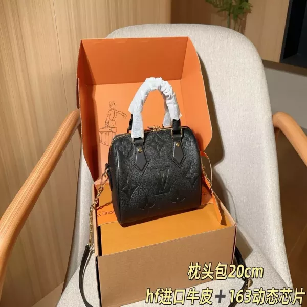루이비통 스피디 20 엠보 모노그램 베럴백