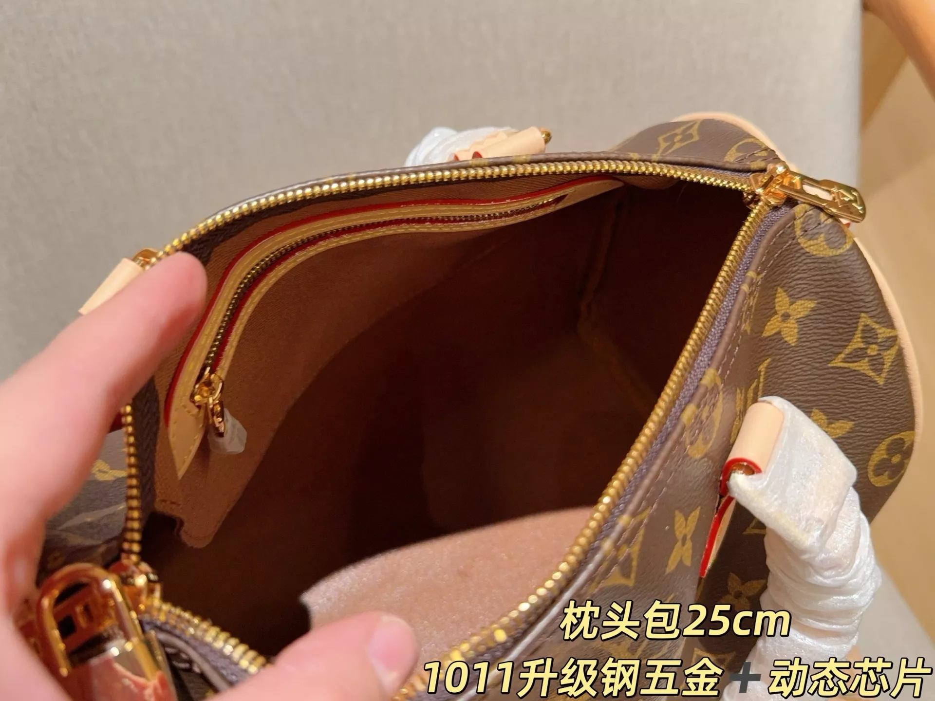 루이비통 스피디 25 모노그램 핸드백 상세 이미지 9