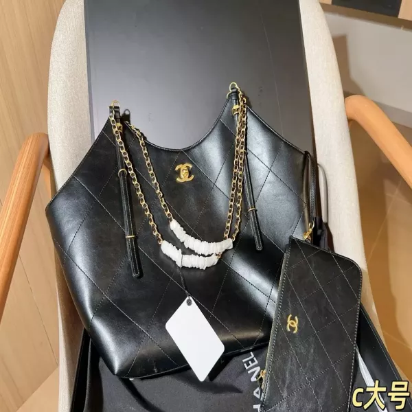 샤넬 26C 퀼팅 체인 토트 쇼핑백