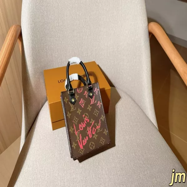 루이비통 클래식 미니 모노그램 그래피티 핸드백