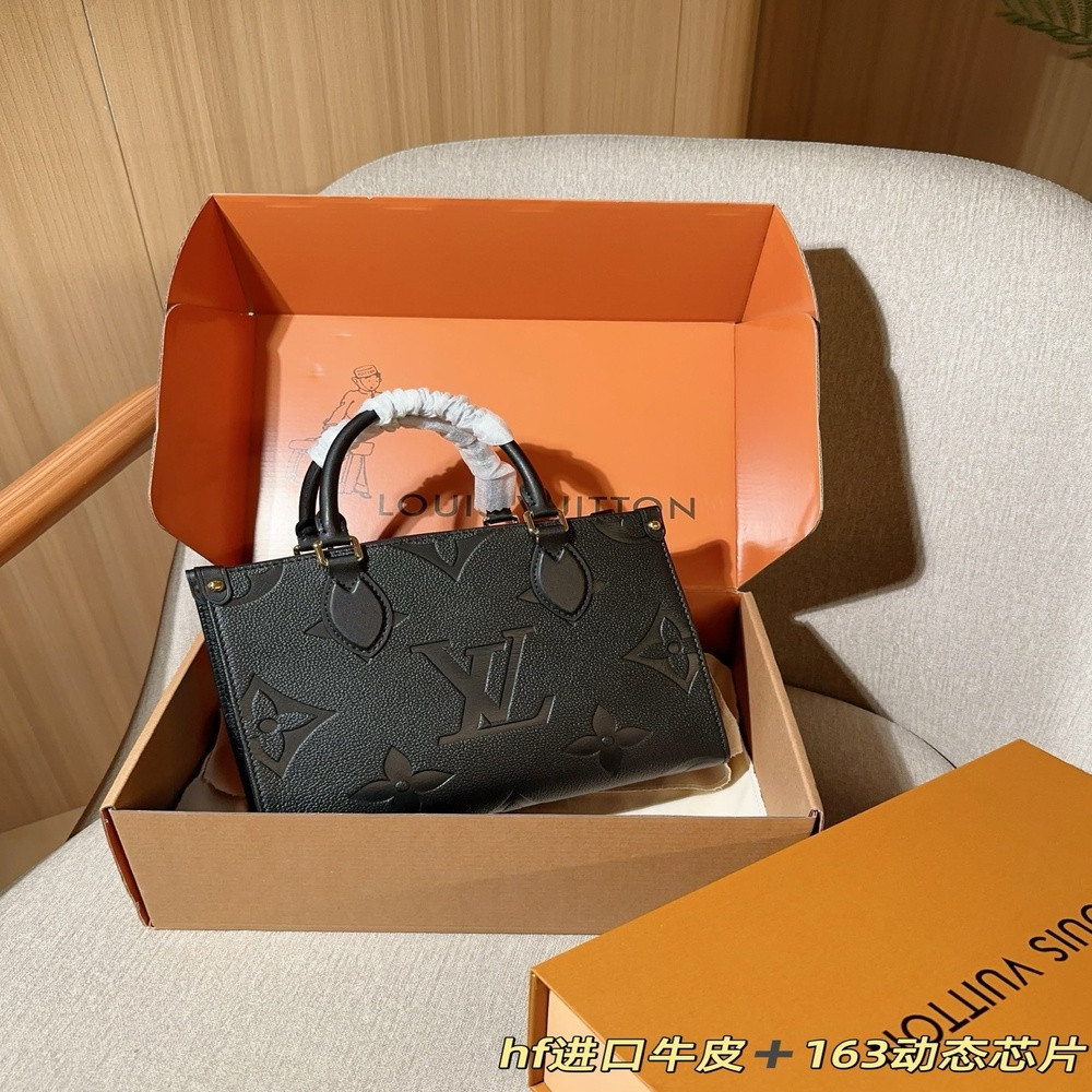 루이비통 모노그램 블랙 미니 토트백