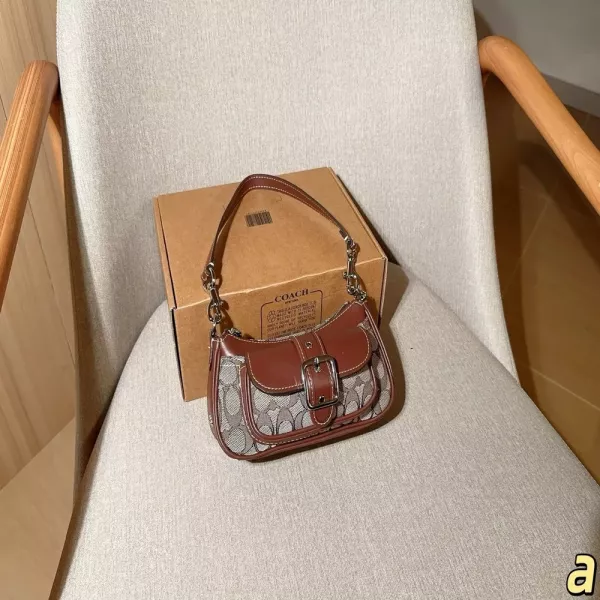코치 애쉬튼 데님 라이더 미니 숄더백