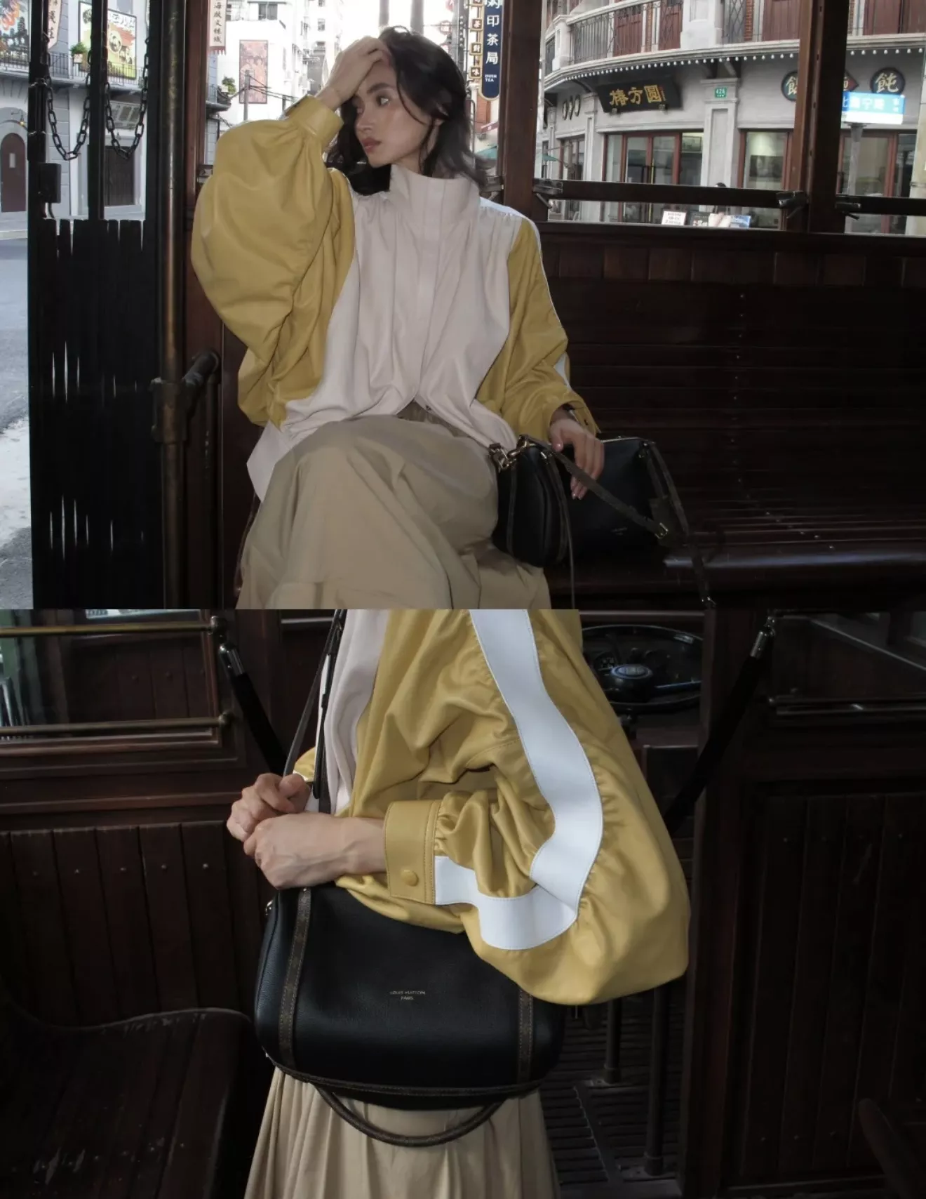 루이비통 익스프레스 스몰 핸드백 상세 이미지 34