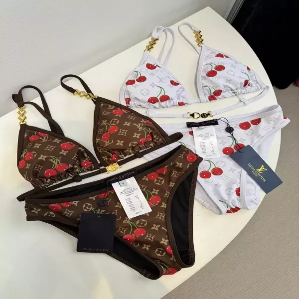 루이비통 LV x TM 체리 모노그램 비키니 세트