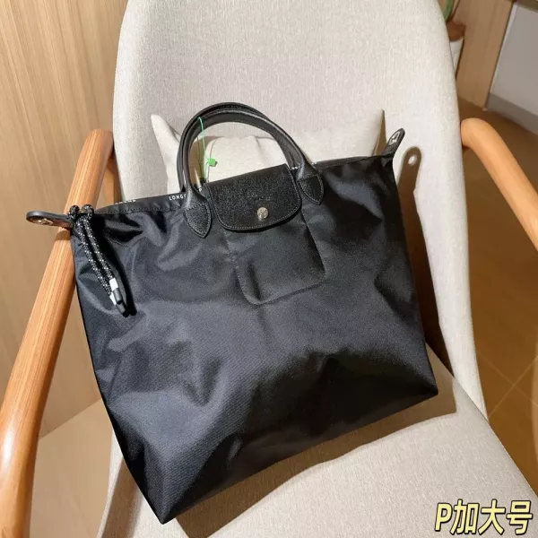 롱샴 르플리아쥬 클래식 나일론 토트백 가대호