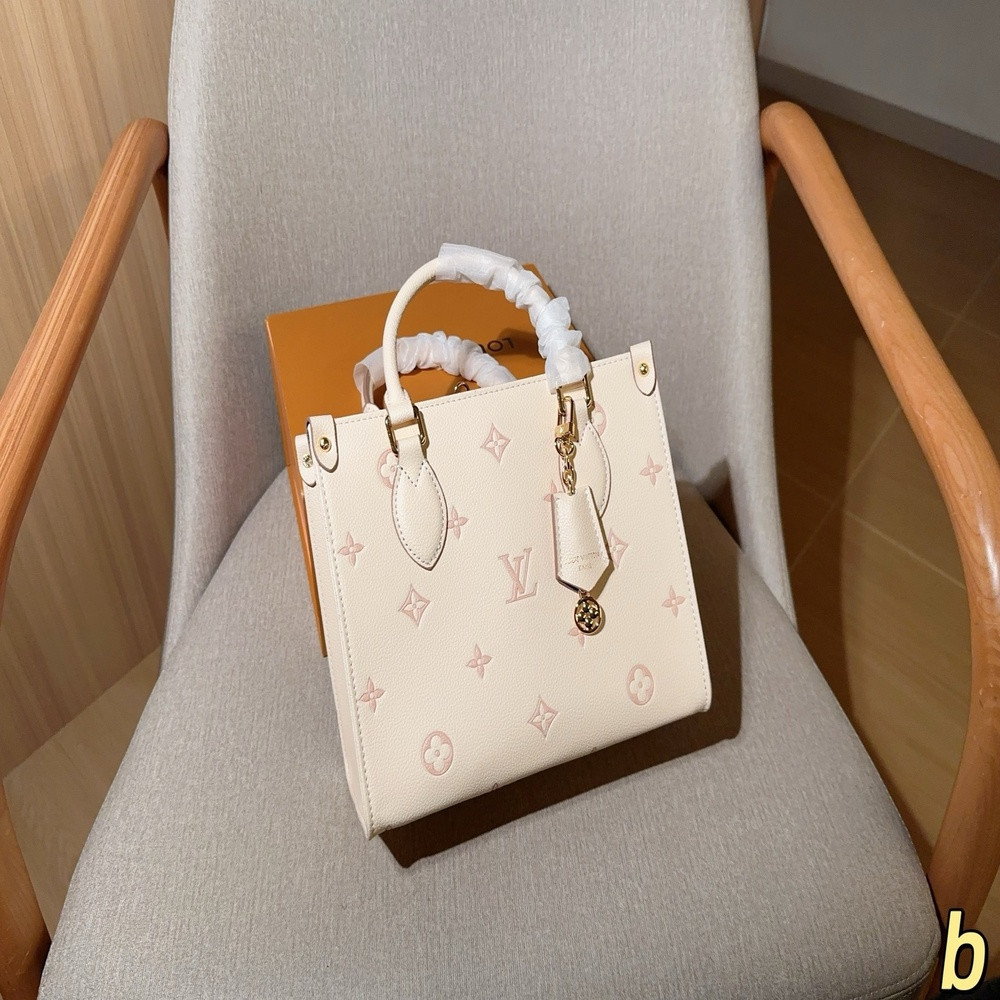 루이비통 온더고 압각 엠보 토트백