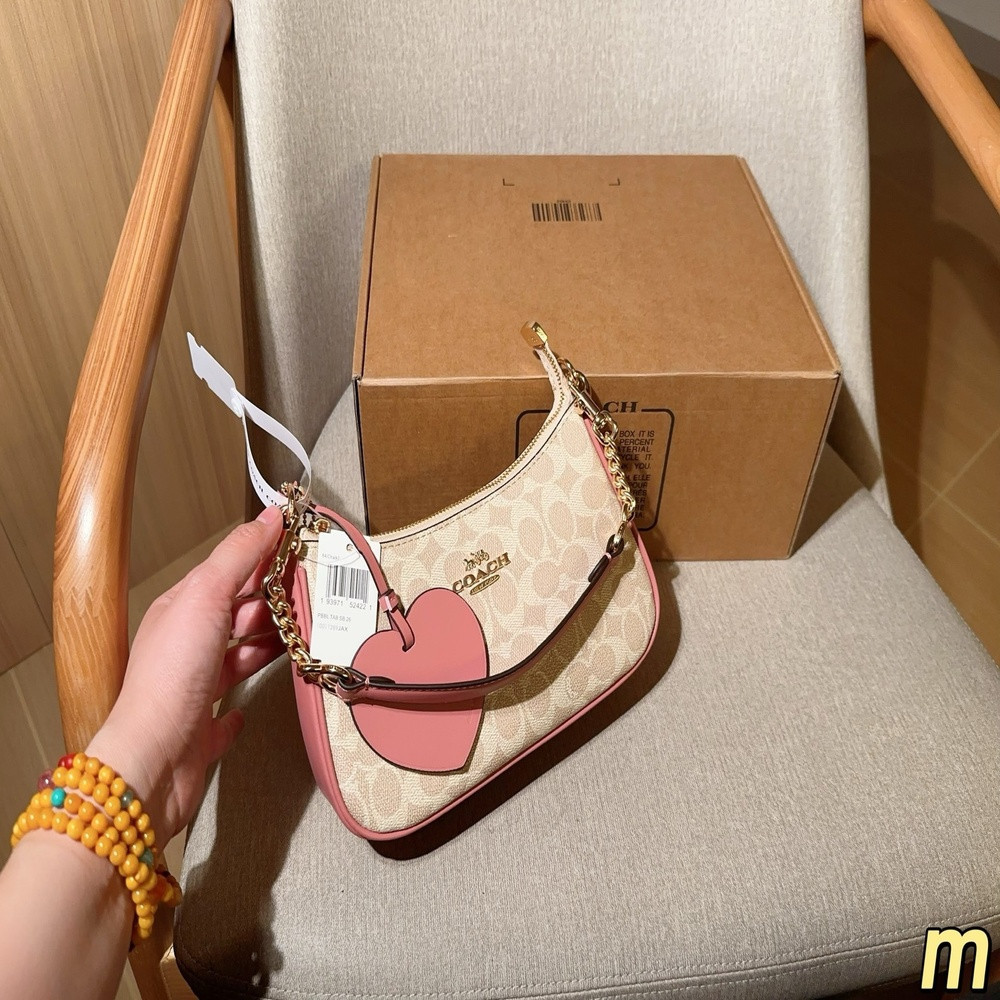 코치 클래식 테리 신규 호보 언더암 백