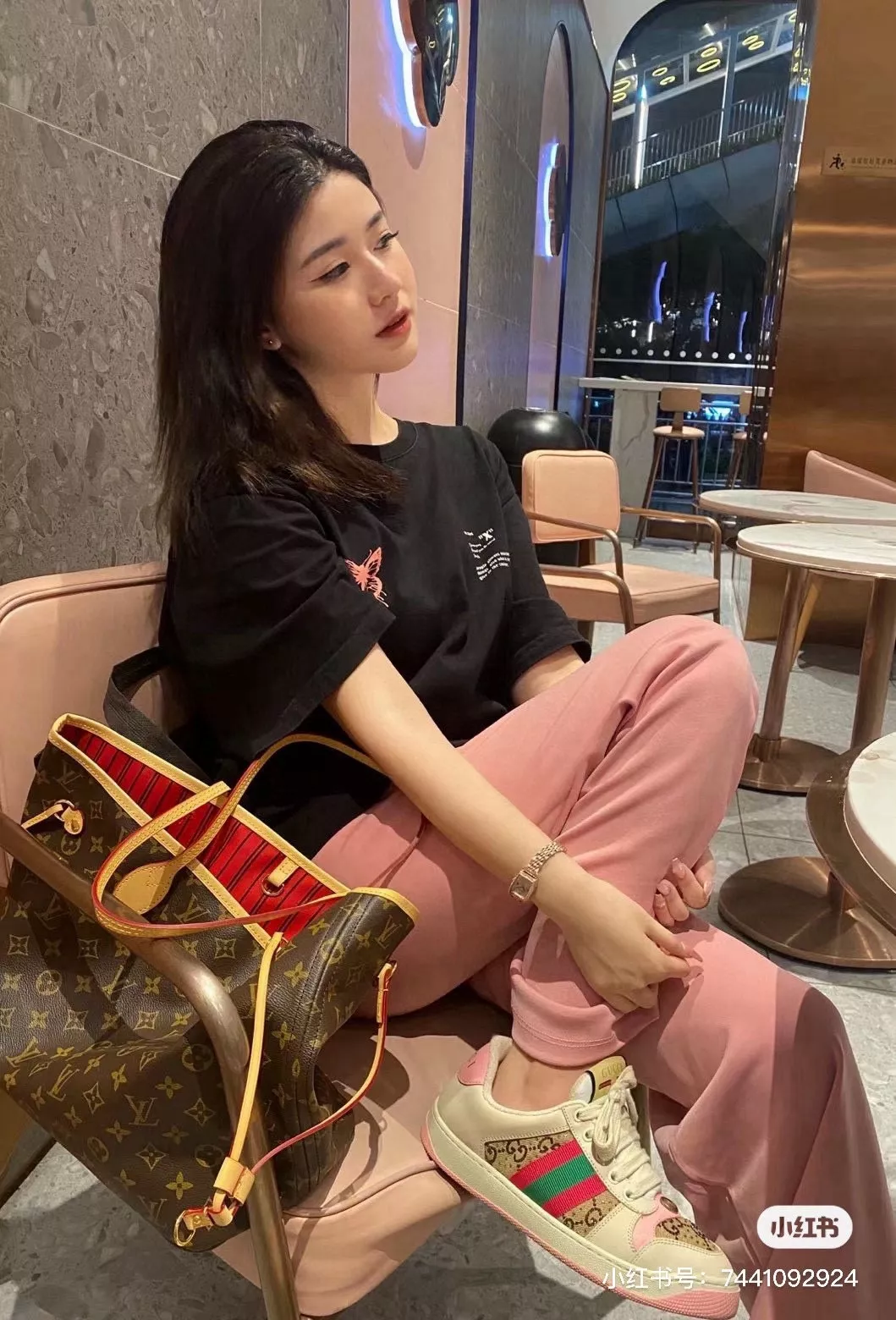 루이비통 모노그램 네버풀 쇼핑백 상세 이미지 22