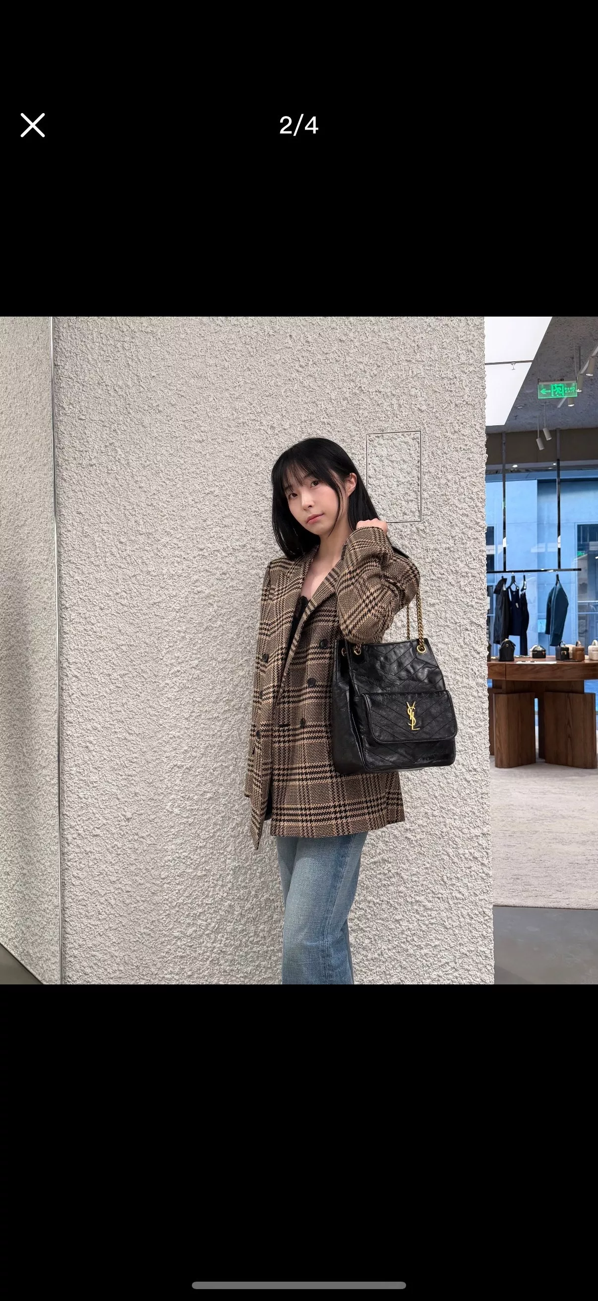 입생로랑 니키 쇼핑 체인백 상세 이미지 20