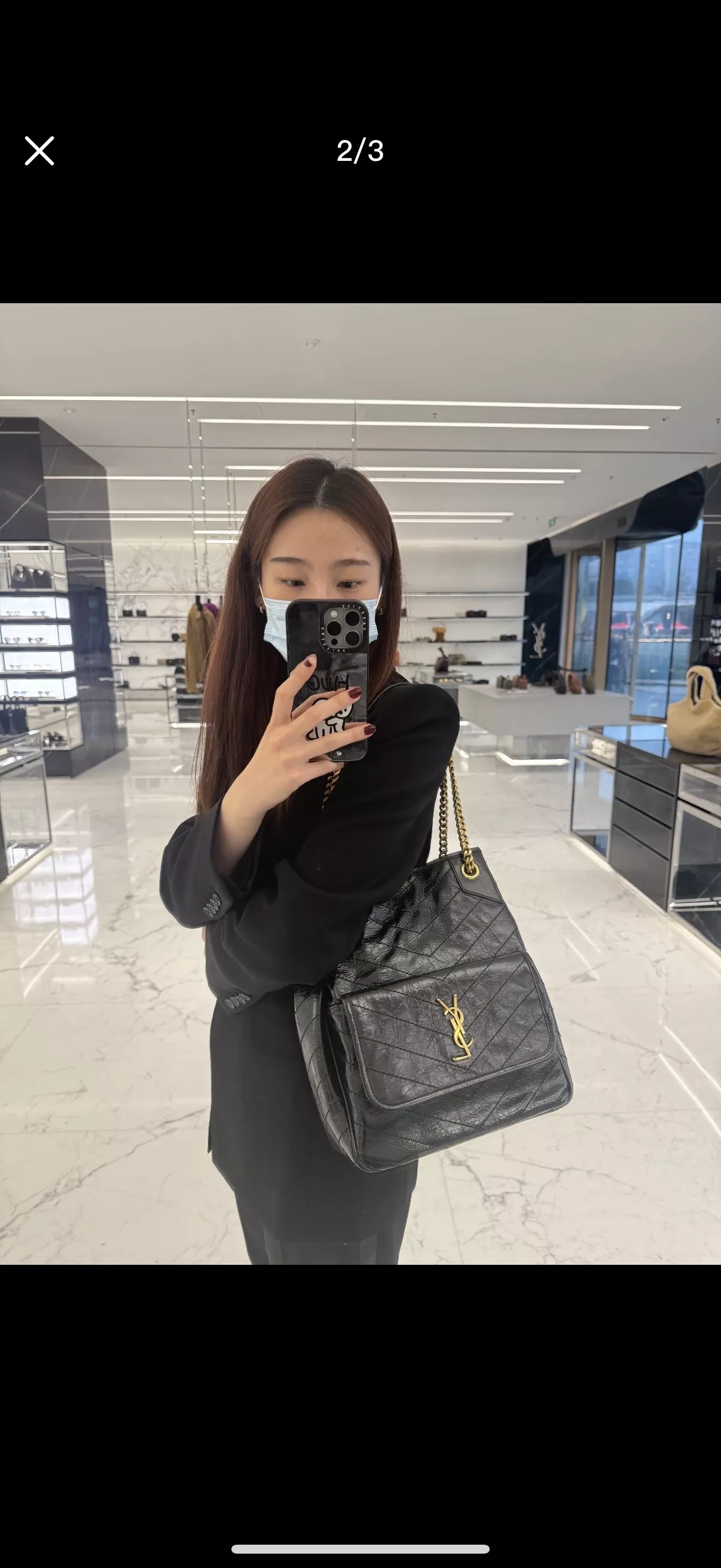 입생로랑 니키 쇼핑 체인백 상세 이미지 22