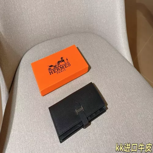 에르메스 최신형 가죽 지갑 카드 수납형