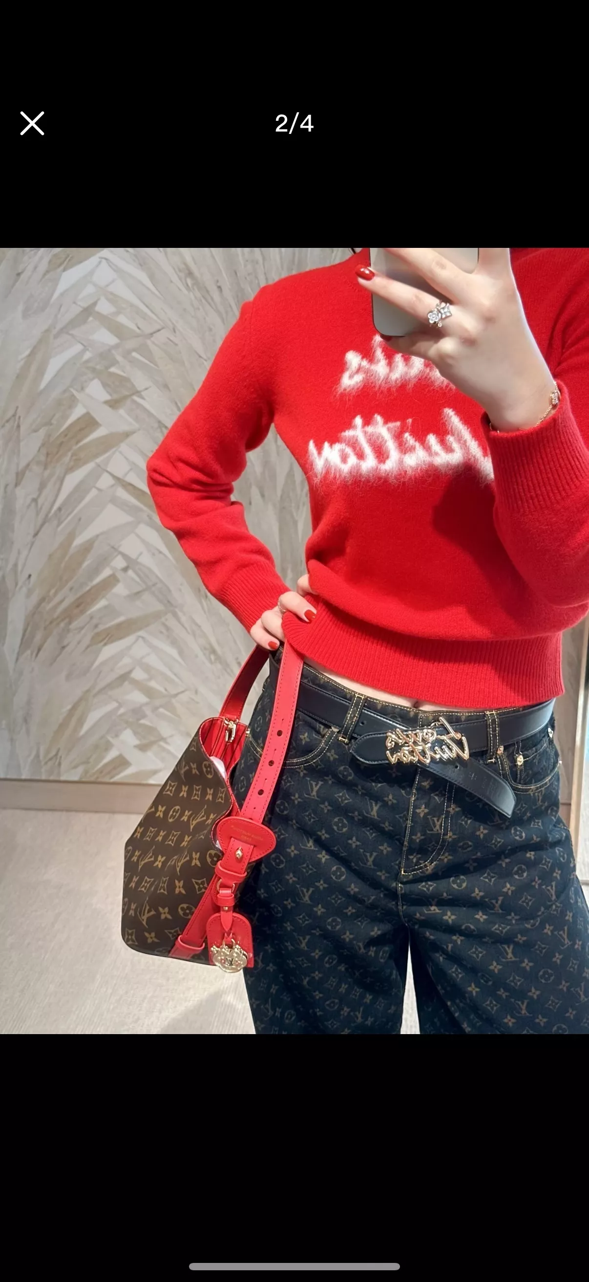 루이비통 신년 한정 올인 BB 모노그램 버킷백 상세 이미지 11