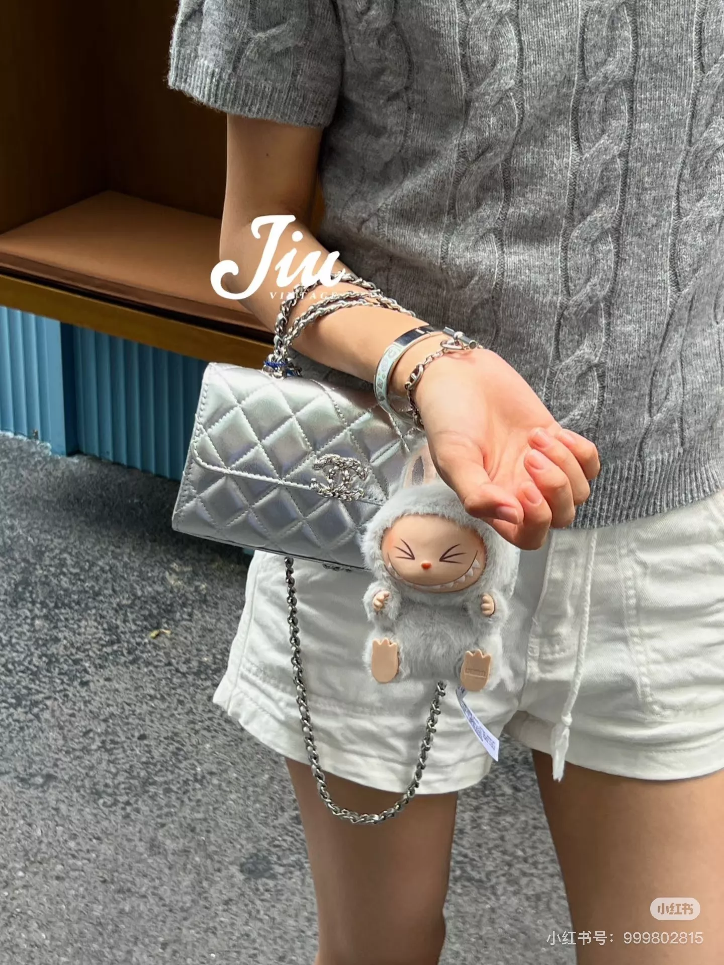 샤넬 다이아 퀼팅 플랩 체인 미니 숄더백 상세 이미지 32