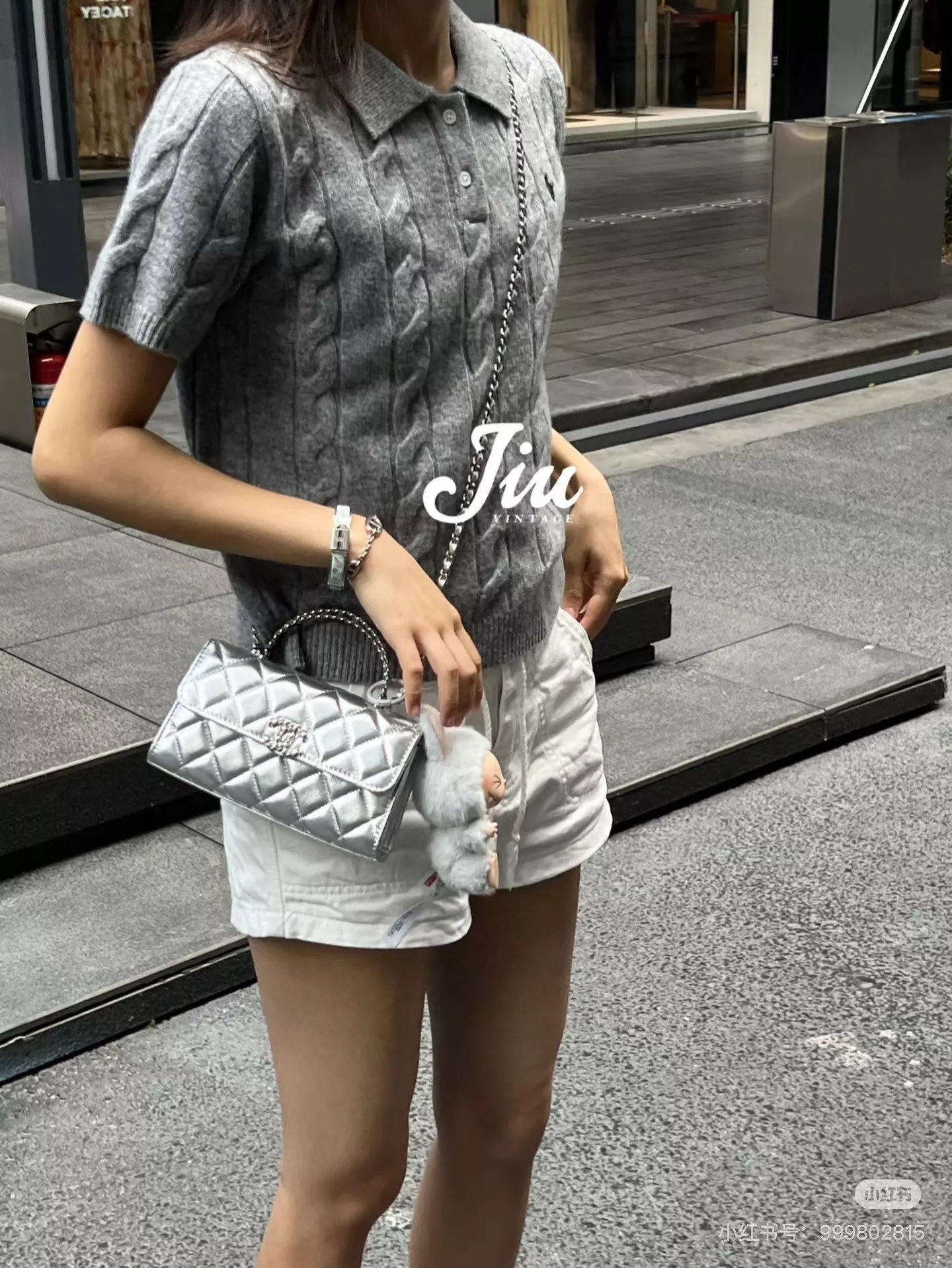 샤넬 다이아 퀼팅 플랩 체인 미니 숄더백 상세 이미지 29