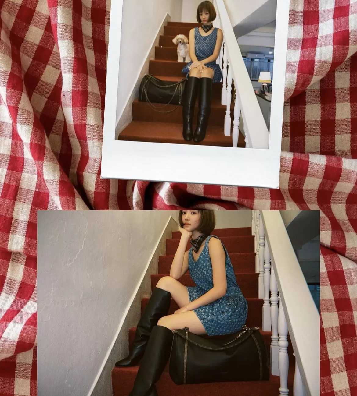 루이비통 익스프레스 트래블 라지 핸드백 상세 이미지 31