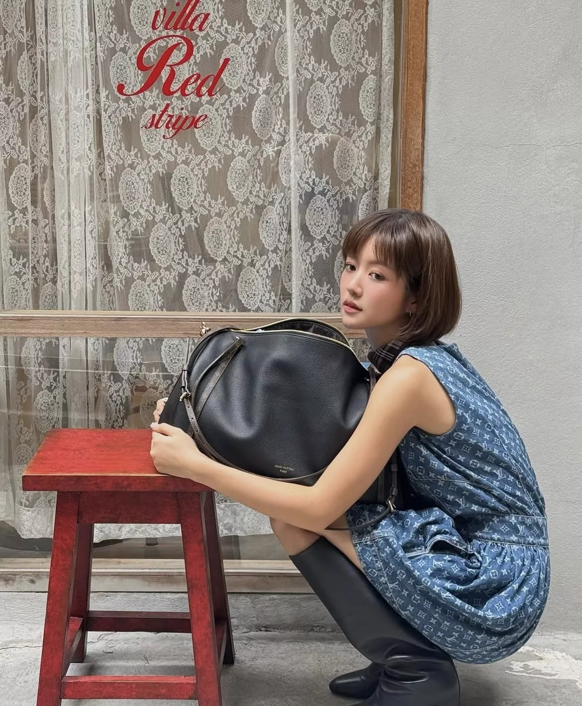 루이비통 익스프레스 트래블 라지 핸드백 상세 이미지 27