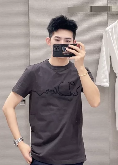 디올 자수 로고 코튼 레귤러핏 티셔츠 상세 이미지 20