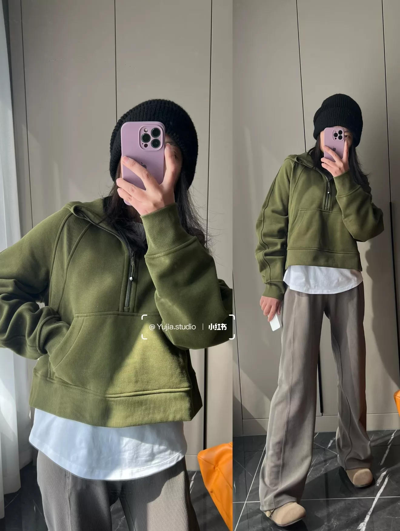 룰루레몬 스쿠바 하프 집업 기모 스웨트셔츠 상세 이미지 22