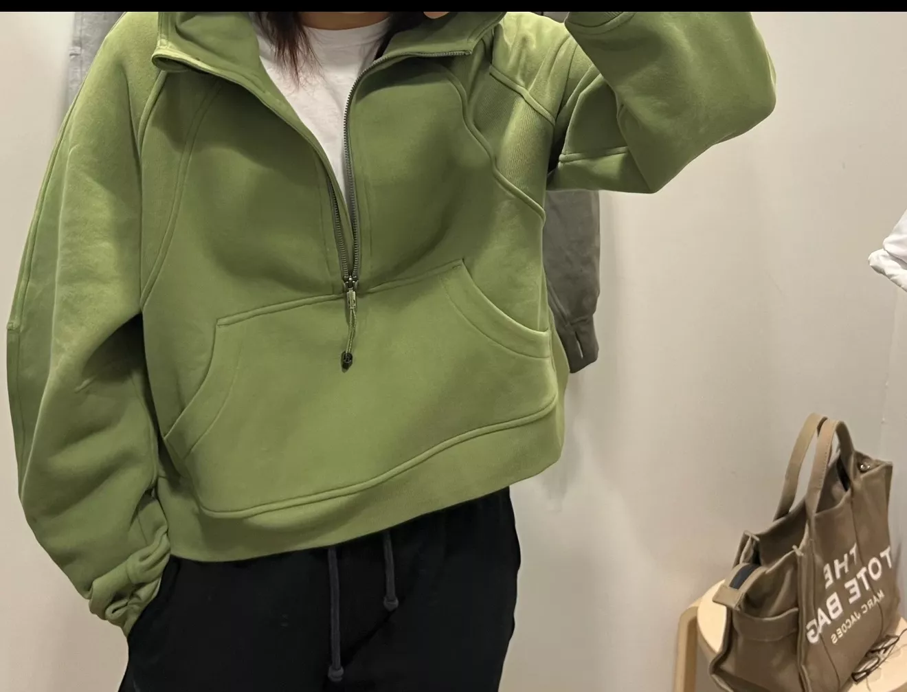 룰루레몬 스쿠바 하프 집업 기모 스웨트셔츠 상세 이미지 3