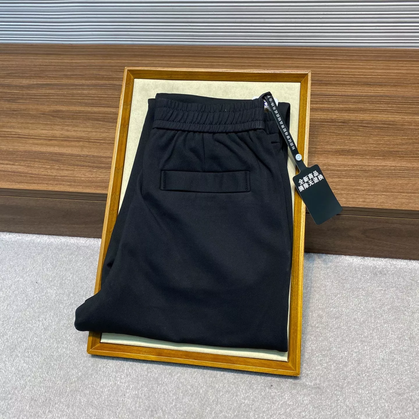 노브랜드 프리미엄 울 혼방 그래핀 보온 스트레이트 밴딩 팬츠 상세 이미지 8