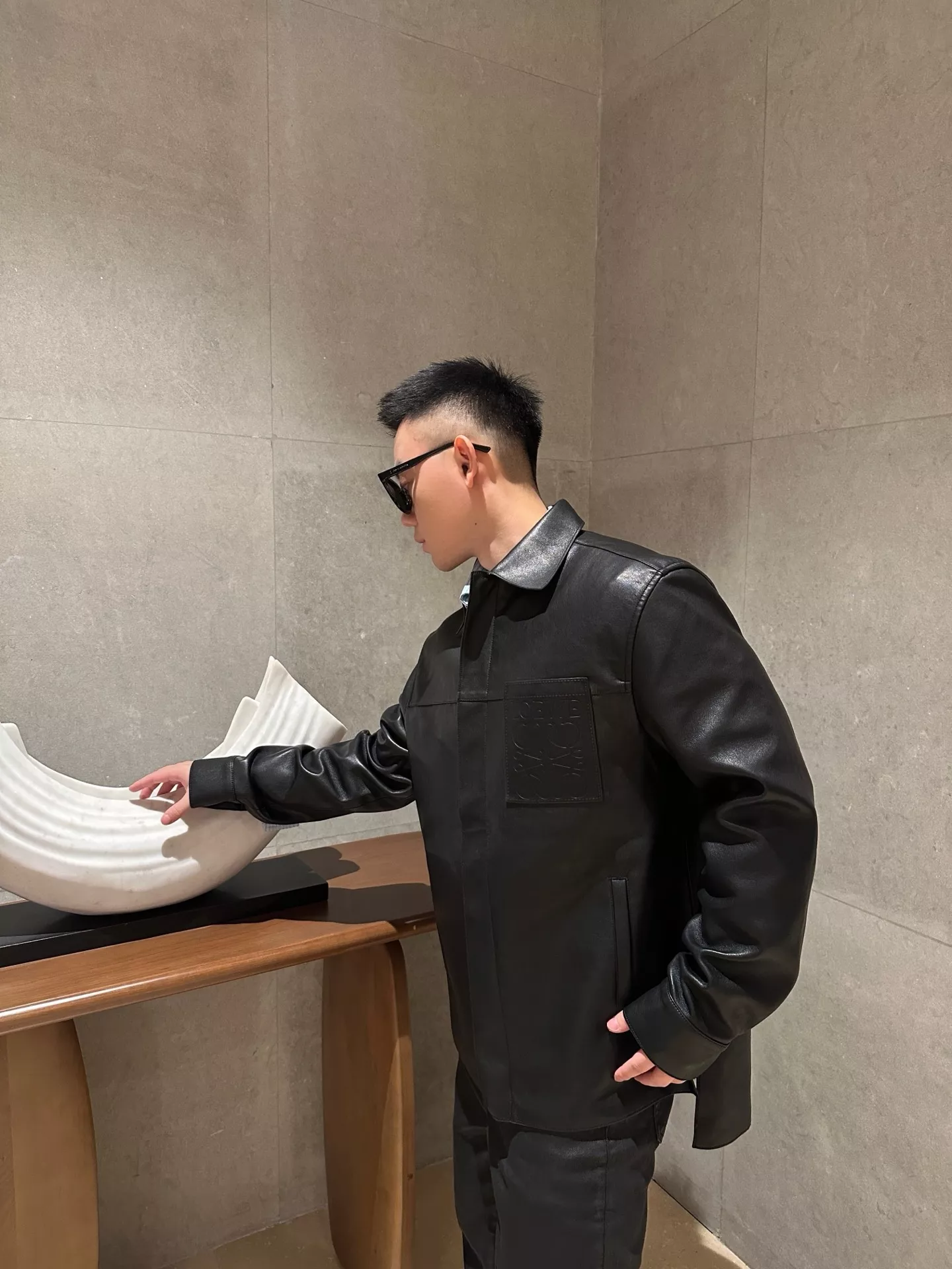 보테가베네타 울 혼방 드로스트링 스트레이트 팬츠 상세 이미지 24