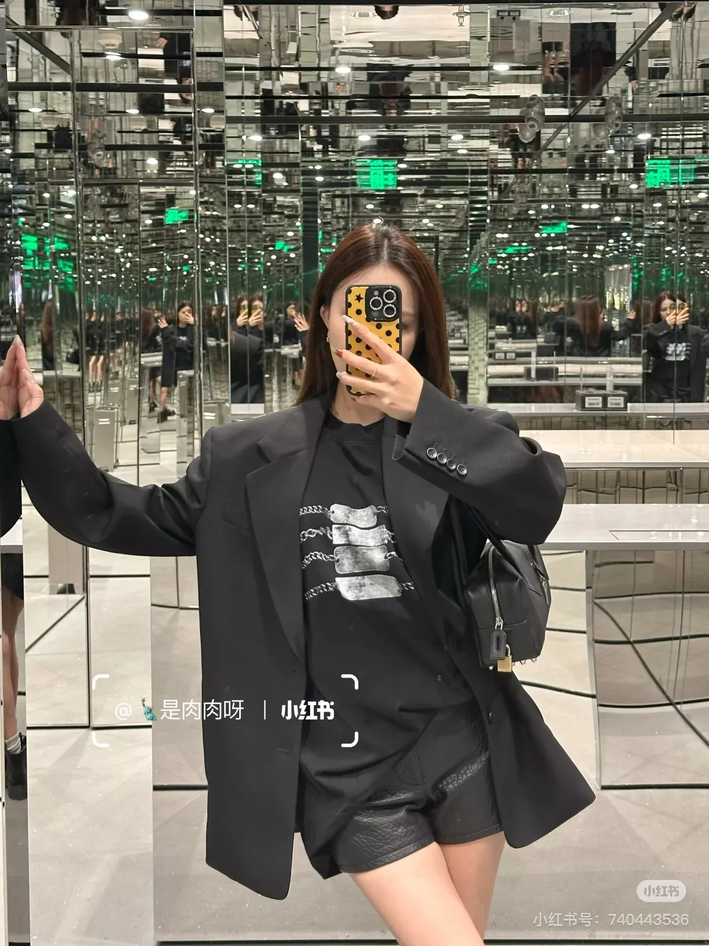 알렉산더왕 AW 체인 프린트 반소매 티셔츠 상세 이미지 20