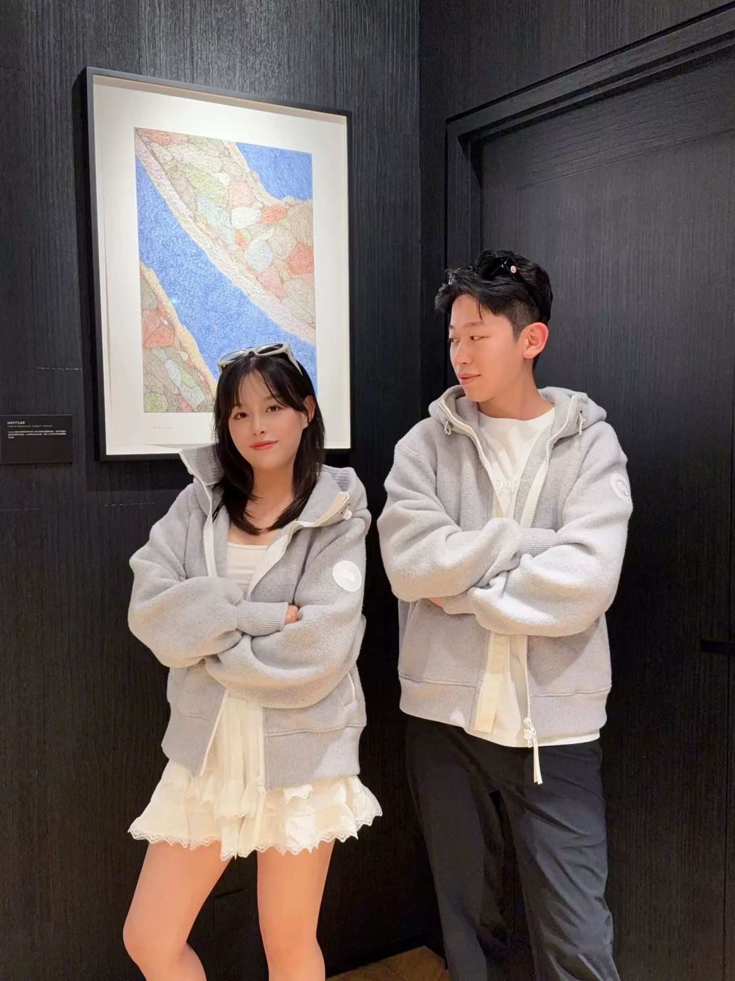 캐나다구스 25FW 울 혼방 플리스 후드 집업 재킷 상세 이미지 20