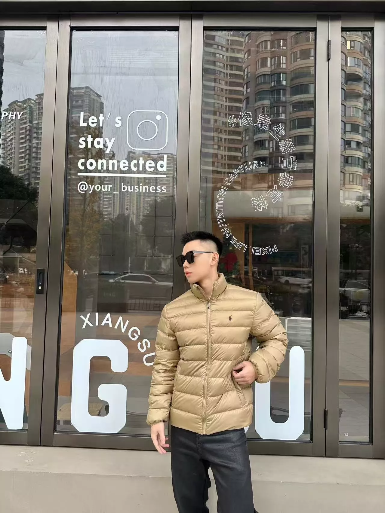 랄프로렌 폴로 로고 자수 경량 나일론 스탠드카라 다운 재킷 상세 이미지 21