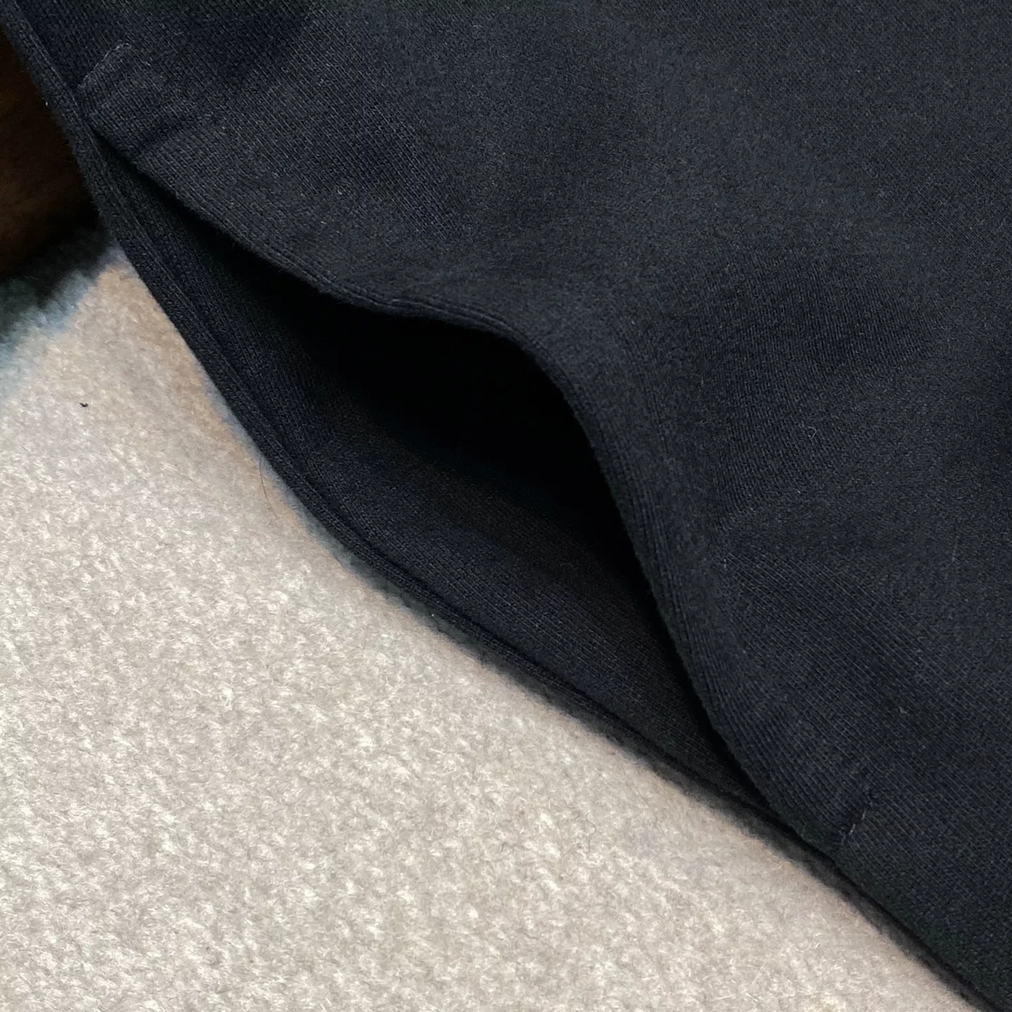 랄프로렌 골드 포니 자수 체크 카라 하프집업 스웻셔츠 상세 이미지 13