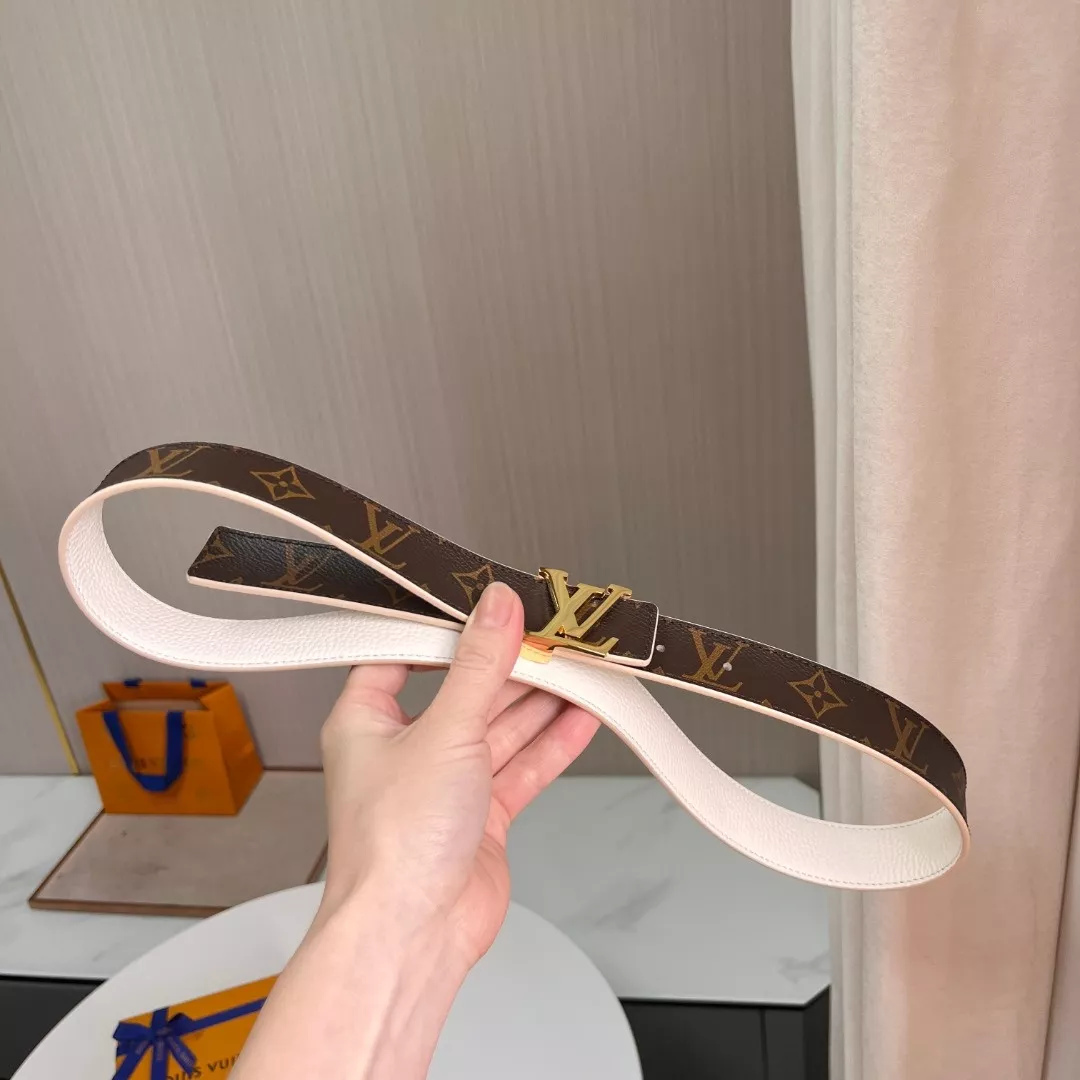 루이비통 모노그램 리버서블 레더 벨트 3cm 상세 이미지 3