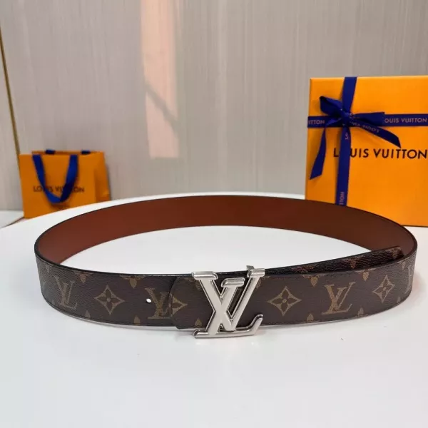 루이비통 모노그램 LV 리버서블 버클 벨트